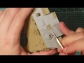 DIY Zimmerit tutorial on 1/35 scale Tamiya Panther