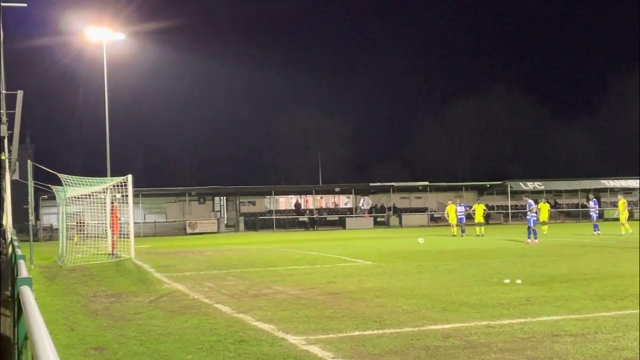 Jaevon Dyer penalty goal for Epsom and Ewell Football Club Vs Dorking