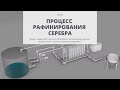 Процесс рафинирования серебра с emew