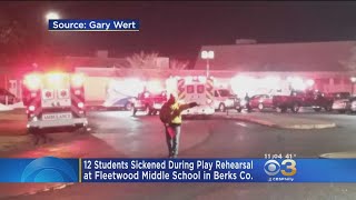 12 Students Sickened During Play Rehearsal In Berks County Middle School