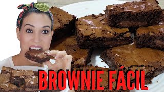 Brownie O Mais Fácil De Fazer Recheado Com Nutella Jacqueline Freire Receitas