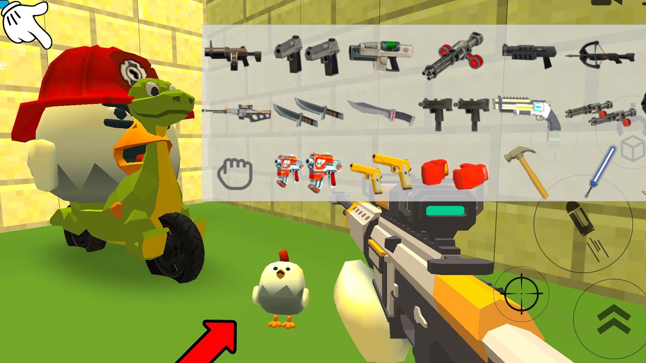 Версию чикен гана 2.5. Игра Чикен Ган. Фарм уровня Chicken Gun. Чикен Ган Скриншоты. Видео про игру Chicken Gun.