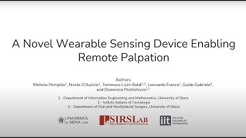 Pompilio et al., A Novel Wearable Sensing Device Enabling Remote Palpation, Haptics Symposium 2024