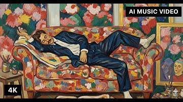 Visual Poems | Sunlight on a Lonely Road | A Symphony of Dissonant Color [AI Music Video]