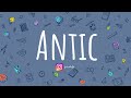 Antic meaning | Word of the Day | Learn English Vocabulary