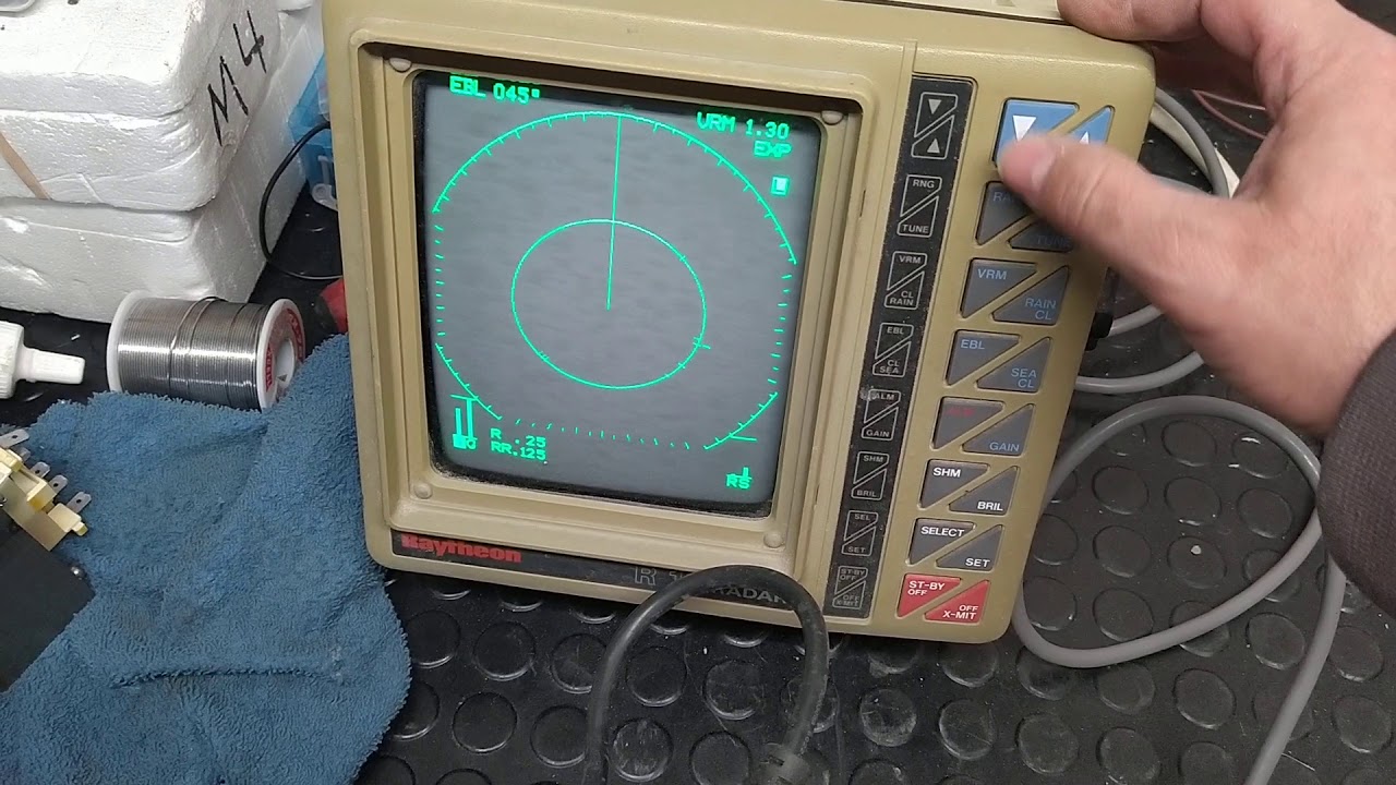 Radar R10 Raytheon Μ88388 Μ88389 Μ88391 - YouTube