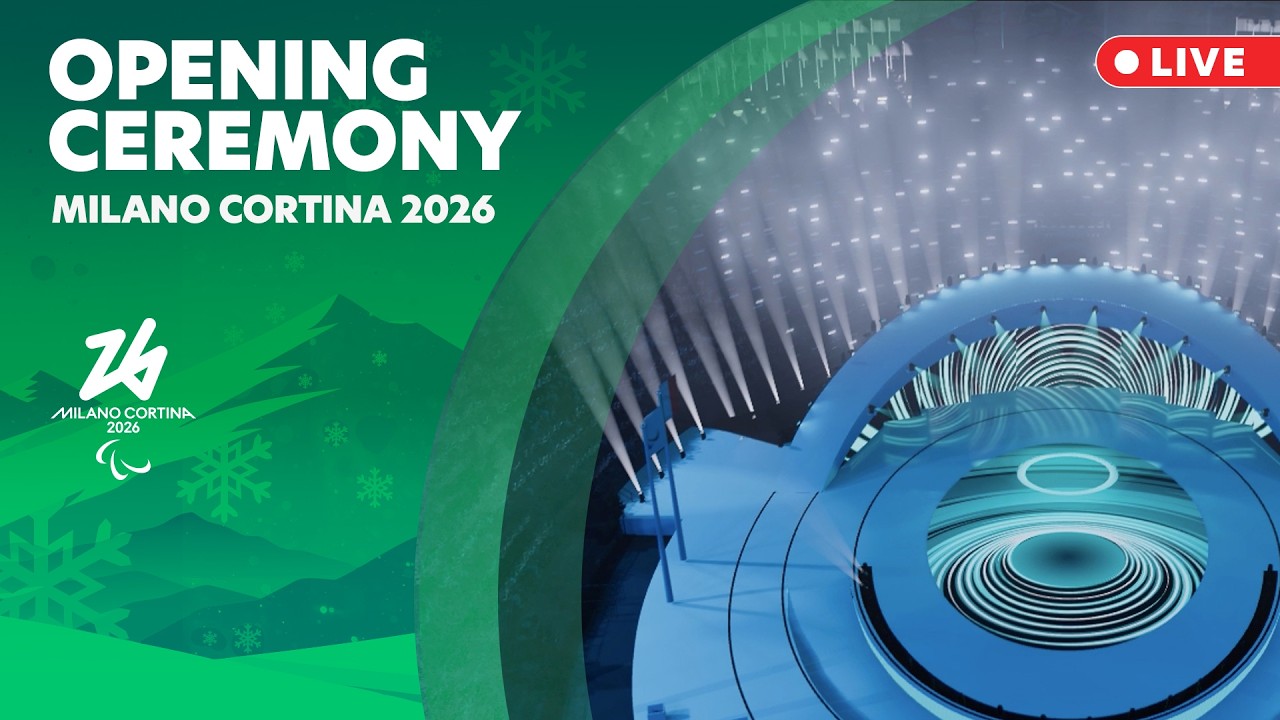 🔴LIVE: Opening Ceremony Milano Cortina 2026 Paralympic Winter Games