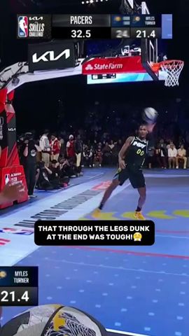 Tyrese Haliburton was FLAWLESS in the SKILLS Challenge!🔥