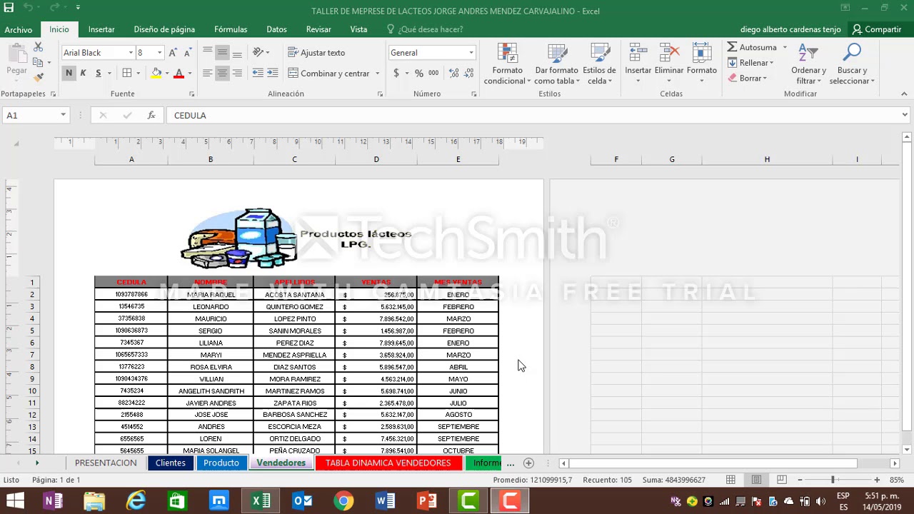 Tutorial tabla dinamicas YouTube