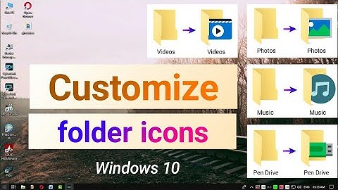 How To Replace Your Windows 10 Folder Icons with cool icons! | Easy steps | Customize Windows 10