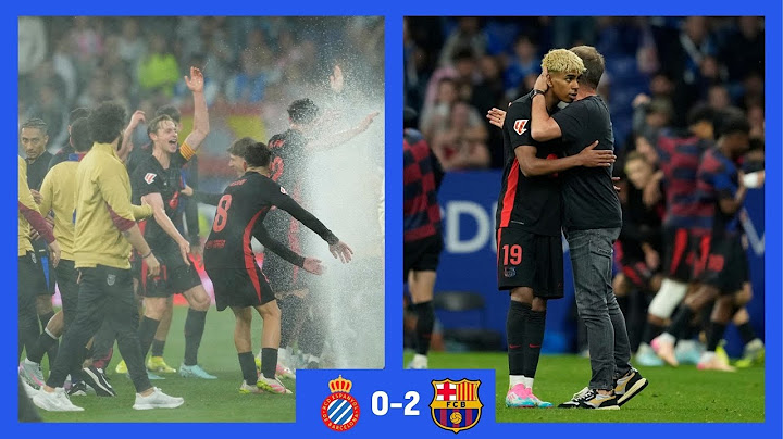 EL BARÇA ES CAMPEÓN DE LIGA; RCD Espanyol 1- 0 FC Barcelona  | Tiempo de Juego COPE