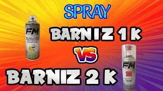Spray Barniz 2 en 1 espec. Faros 2K MAX 250 ml.