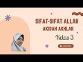 Video Pembelajaran Akidah Akhlak kelas 3 - Sifat Sifat Allah