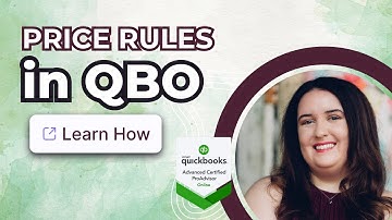 Price Rules | How To | QuickBooks Online - Advanced Features (Beta)