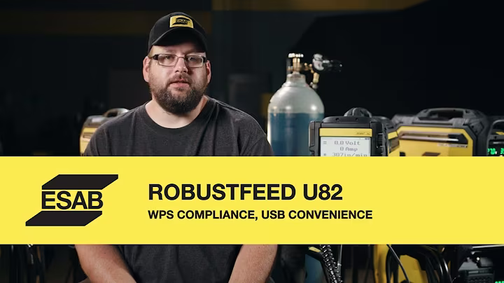 RobustFeed U82 Wire Feeder | Heavy Industrial Welding | ESAB Welding & Cutting