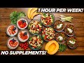 Fast highprotein vegan meal prep 1 hour per week