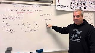 Nuclear Binding Energy Practice Problem