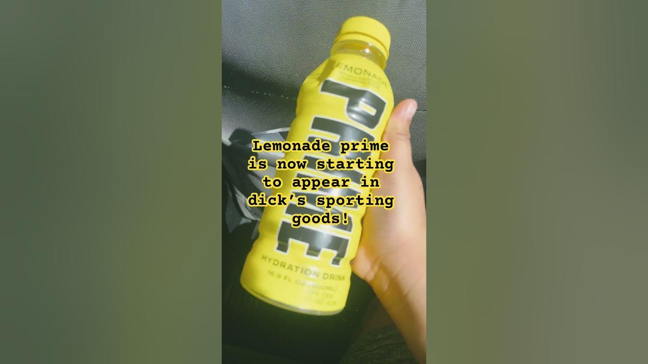 Lemonade prime is now in dick’s sporting goods YouTube