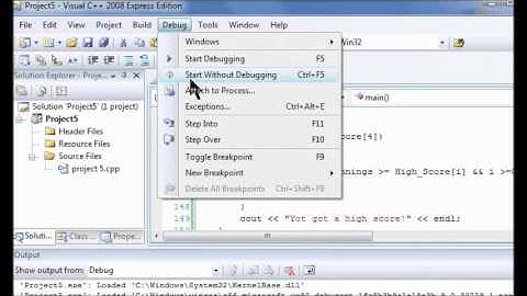 TCH060 C++ Programming Project 5 Quiz Show lab 6