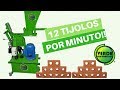 Faça 12 tijolos em 1 minuto | Máquina de Tijolo Ecológico e Paver | Verde Equipamentos