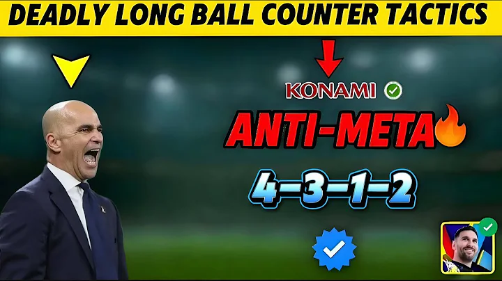 Deadly 4-3-1-2 Long Ball Counter Tactics in eFootball 2026 Mobile! F2P Players Must Try This 🔥👀