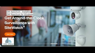 DW Spectrum - Installing DW Spectrum for Windows