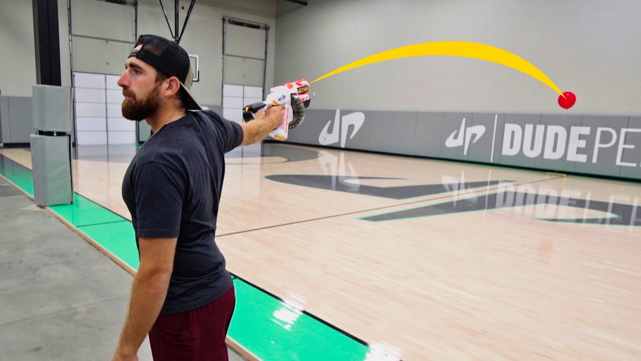 Nerf Trick Shots | Dude Perfect