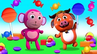 Candy Song | 3D Animated Rhymes | Nursery Rhymes & Kids Song | Nursery Rhymes Street screenshot 5