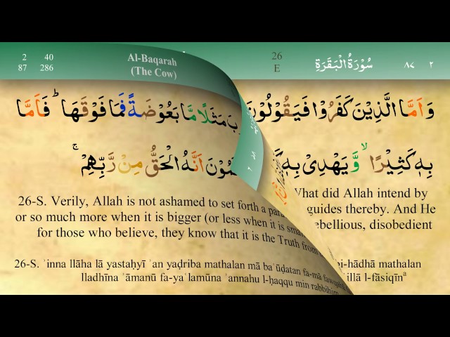 002 Surah Al Baqara with Tajweed by Mishary Al Afasy (iRecite) class=