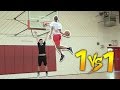 1 V 1 VS MOST ATHLETIC HIGHSCHOOL PLAYER #1 SG CASSIUS STANLEY