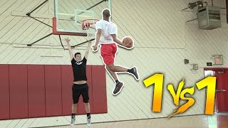 1 V 1 VS MOST ATHLETIC HIGHSCHOOL PLAYER #1 SG CASSIUS STANLEY