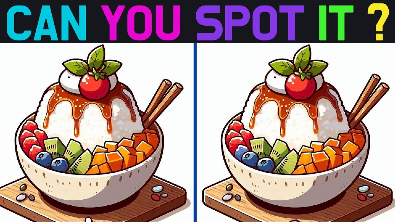Spot the Difference Game | Find 3 Differences in 90 Seconds | Puzzle ...