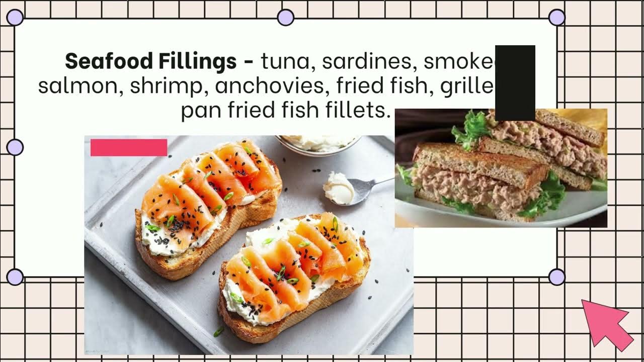 Cookery 9 Sandwich Fillings and Spreads YouTube
