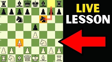 Live Ponziani Opening Lesson AND Free Tournament on Chess.com with Nelson! 3...Nf6 Variation Only