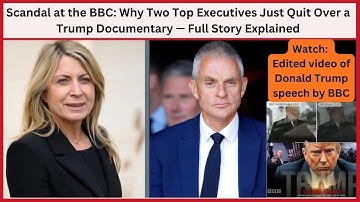 Schandaal bij de BBC: Waarom twee topbestuurders zomaar opstapten vanwege een documentaire over T...