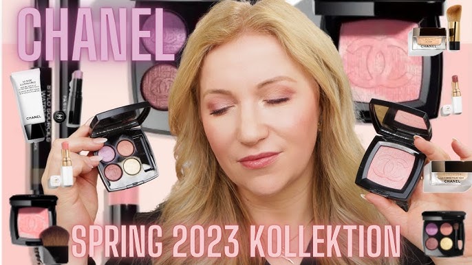 Chanel Le Blanc 2023 Review & Swatches/ Fantaisie De Chanel Blush / 58 Delices  Eyeshadow 