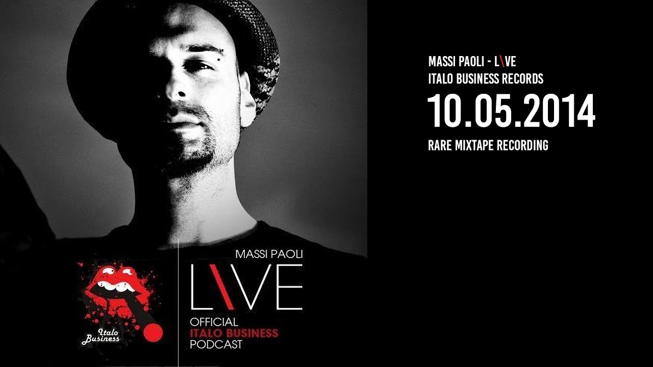 Massi Paoli - LIVE ACT at ITALO BUSINESS Records - 10,05,2014 - Akai apc40 Akai apc20 Moog Sub 37