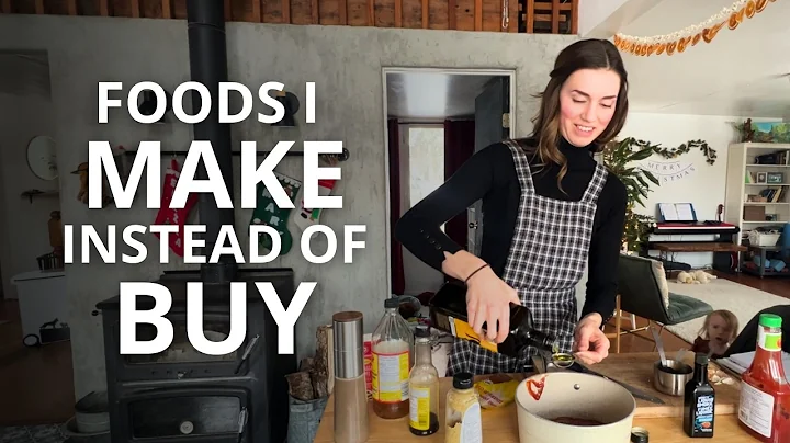 Easy Homemade Food Items | STOP Buying These From the Store thumbnail