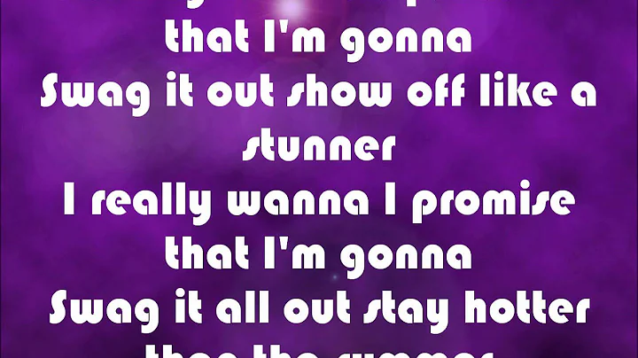 to: ana uribe swag it out from: kristina :)
