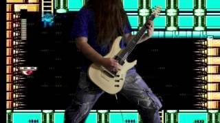 Megaman 5 -  Darkman Stage (Protoman's Castle) on guitar chords