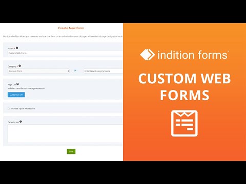 Custom & Pre-Built Web Forms - Indition Forms, Contests & Surveys