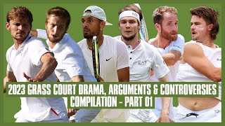 Tennis Grass Court Drama 2023 | Part 01 | Thank God There Will Be no More Line Umpires from 2025
