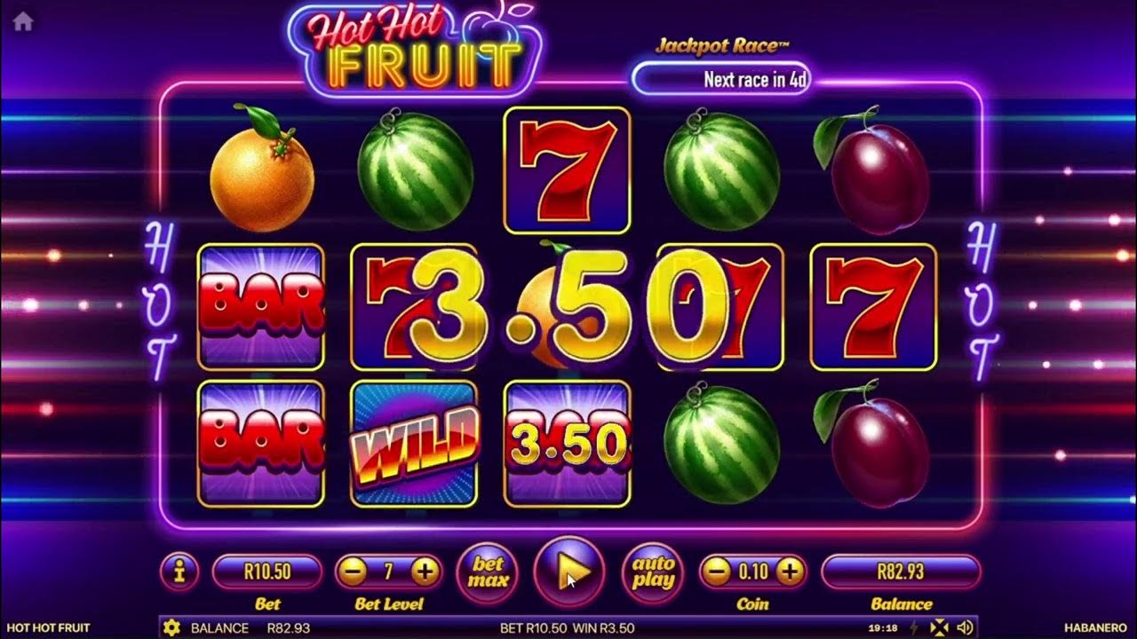 Casino slot play Hot Hot Fruit Brutal again - YouTube
