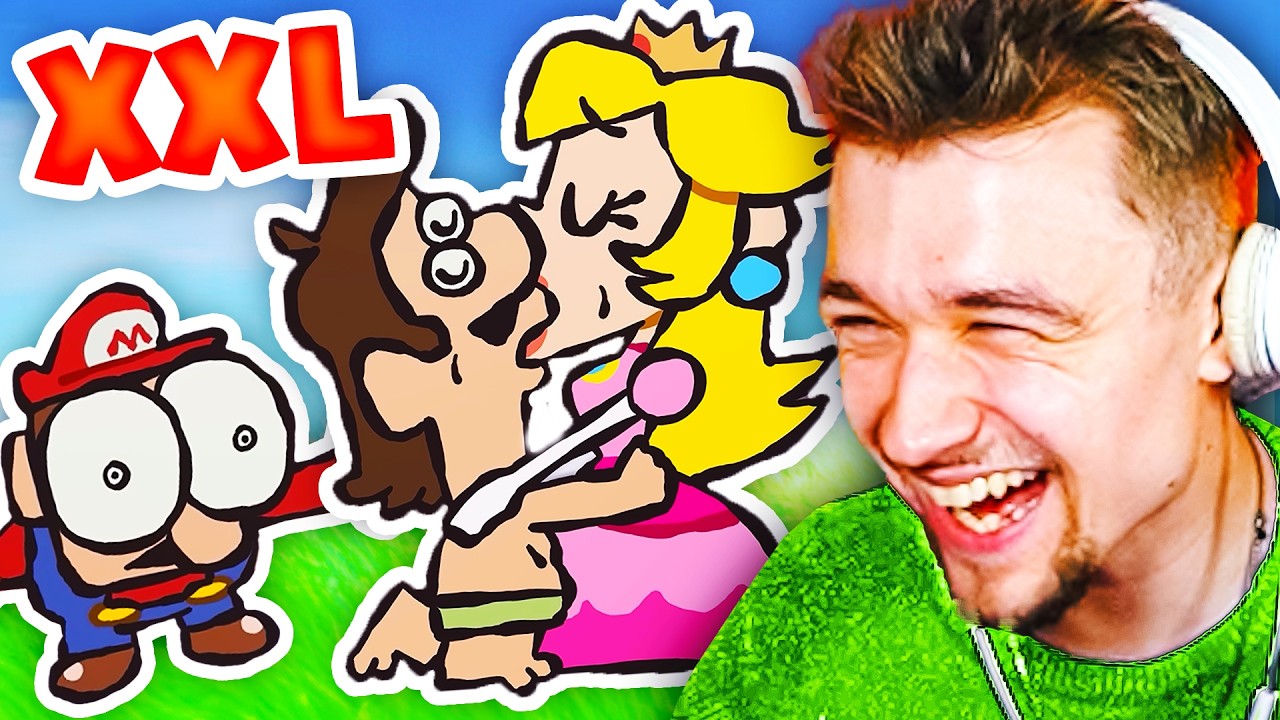 Diese XXL Mario ANIMATION ist unfassbar WITZIG! 😂 | Dävid Reaktion