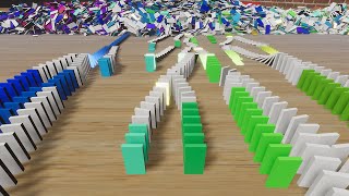 Musical Domino Battle 🁠 🁠 🁠 🎵 by DoodleChaos 1,319,564 views 2 years ago 6 minutes