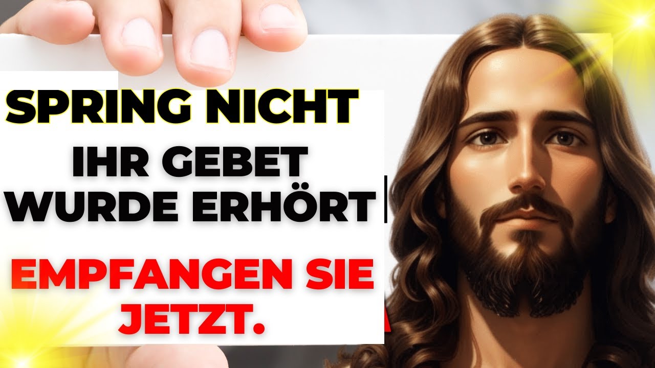 Gottes dringende Botschaft für Sie heute –mit gott gehen - YouTube