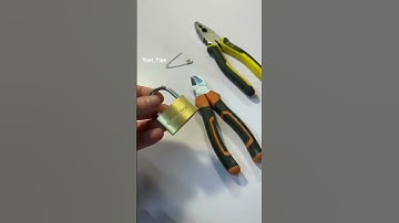 How to Open a Lock Without Key | Easy Lock Opening Trick | #ToolTrove #LockOpening #DIY #LockHack