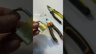 How To Open A Lock Without Key Easy Lock Opening Trick