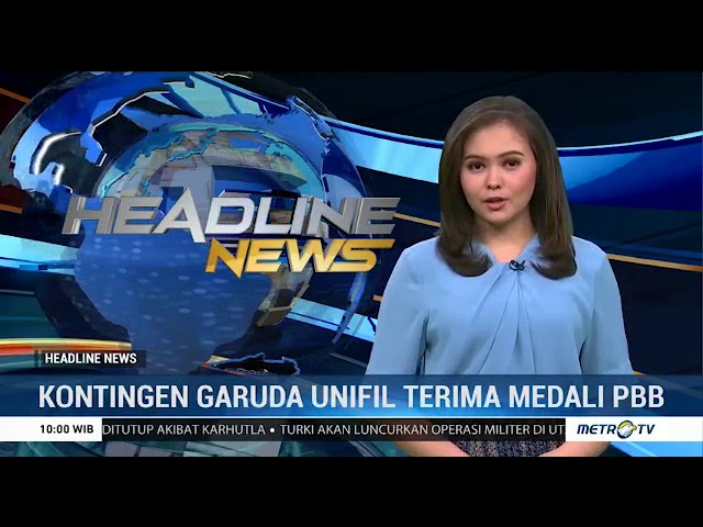 UN MEDAL PARADE UNIFIL GARUDA CONTINGENT 2019 class=