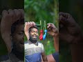 DIY Slingshots with two tube of bamboo and clour balloone#Bamboo#Slingshots #shorts